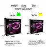 Комплект неоновой RGB-подсветки 10 м: Цветная силиконовая лента с управлением по Wi-Fi/Bluetooth, активацией звуком и возможностью создания DIY-фигур, водонепроницаемая для атмосферного освещения.