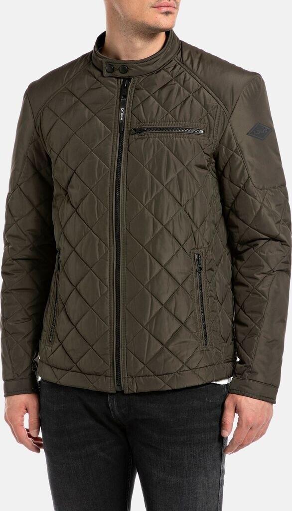 Демисезонная куртка Replay Kurze Jacke aus Oxford-Polyester (M8000-84442) oliv