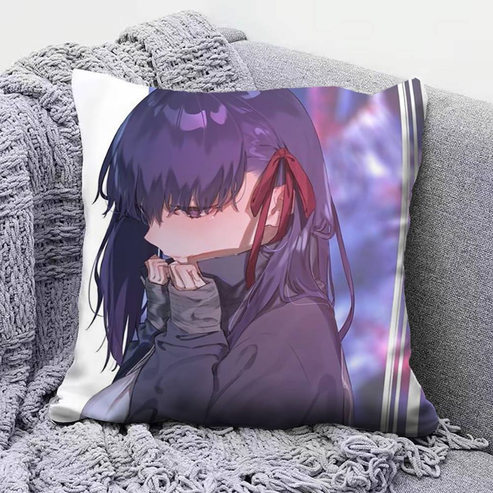 Сакура Матоу Fate Stay Night Чехлы для диванных подушек и Декоративные наволочки на заказ
