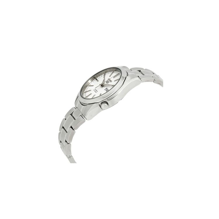 Seiko Автоматические механические часы с индикатором даты и водозащитой Мужские часы Белые SNKL41K1