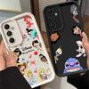 Милый чехол с принцессой для Galaxy A12 A13 A14 4G 5G A13 A22 5G A23 4G 5G A24 4G A32 4G 5G A33 5G A34 5G Матовый