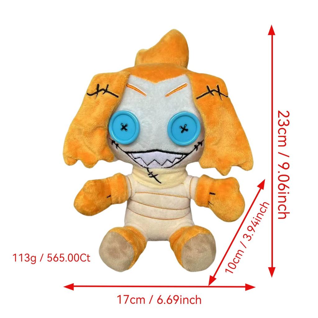 New The Gaslight District Mel Plush Toys Cute Soft Stuffed Cushion Cartoon Anime Dolls For Kid Birthday Christmas Gift