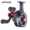 Gapless Universal All-metal Carbon Texture Front Reel Ice Fishing Reel Lure Long-distance Casting High Speed Ratio Large Unloading Force