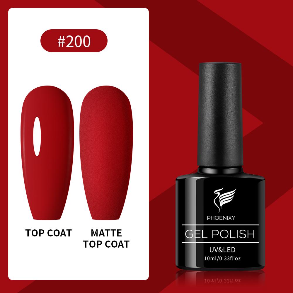 PHOENIXY 10 мл Гель-лак Полуперманентный Гель-лак Цвет Замачиваемый УФ LED Гель Материал для Нейл-арта