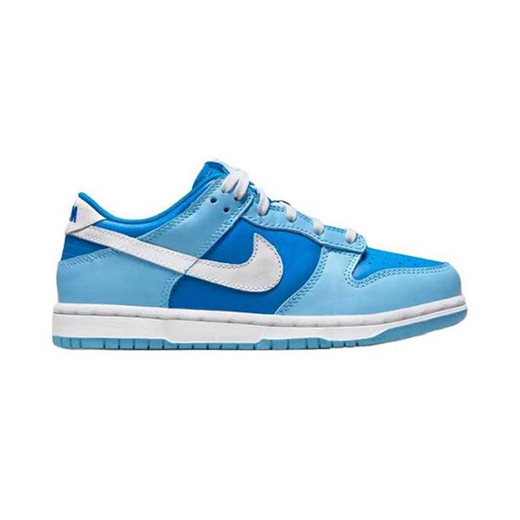 Nike Детские кроссовки Dunk Low Retro QS PS Argon 2022 Blue Flash White DV2635-400