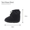 ISUKA Down Plus Tent 223201 Shoes, Short, Black,