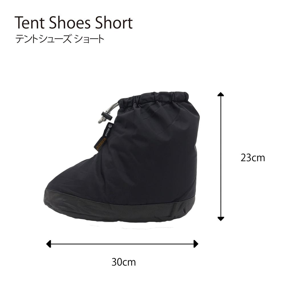 ISUKA Down Plus Tent 223201 Shoes, Short, Black,
