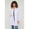 Long Sleeve White Jacket Oversized Open Collar Doctor Nurse Teacher Apron
