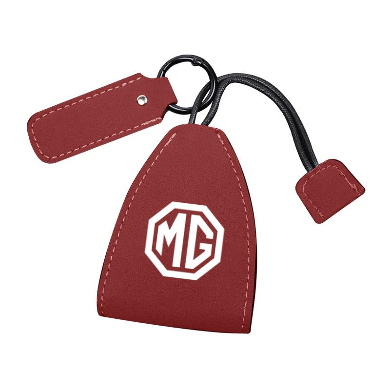 Замшевая сумка для ключей Чехол для ключа автосигнализации Для Morris Garages MG Cyberster MG3 MG5 MG7 MG6 ZS ES5 ONE HS MG4 EV Cyber X MARVEL R