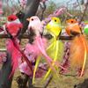 Artificial Foam Feather Bird Figurine Ornament Lawn Yard Garden Tree Decoration