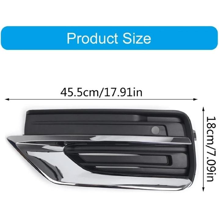 1 шт. Левая/Правая Решетка Переднего Нижнего Бампера Автомобиля Отделка Хромированная Накладка 31663539 31663514 Совместима Для Volvo XC90 2020 2021 2022 2023 2024 Запчасти(Остался 1 шт.)