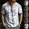 Men's Short Sleeve Graphic And Embroidered Fashion T-Shirt Spring And Summer Short Sleeve Printed