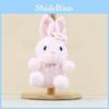 Wearing Rabbit Bow Plush Pendant Cartoon Toy Doll Bag Keychain Pp Cotton Filling