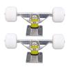 2PCS   Trucks Set with 4 Wheels Aluminum Alloy 5 Inch Shock Absorption  board Truck for Replacement