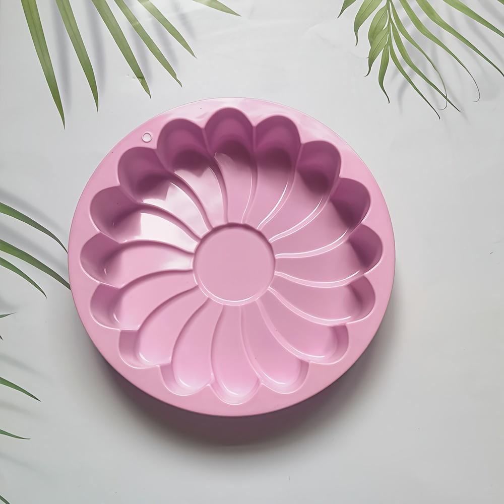 Sun Flower Mousse Design Silicone Cake Mold Food Grade Dessert Bakeware Jelly Egg Tart Bread Mold Kitchen Accessory Baking Tools