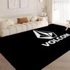 V-Volcom LOGO Long Rugs Nordic Style Bedroom Living Room Doormat Home Balcony Anti-Slip Toilet Rug
