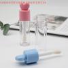 1/3 Pcs 6ml Heart/Round Shape Empty Lip Gloss Tube Plastic Refillable Bottles Liquid Lipstick Container Lipgloss Sample Bottle
