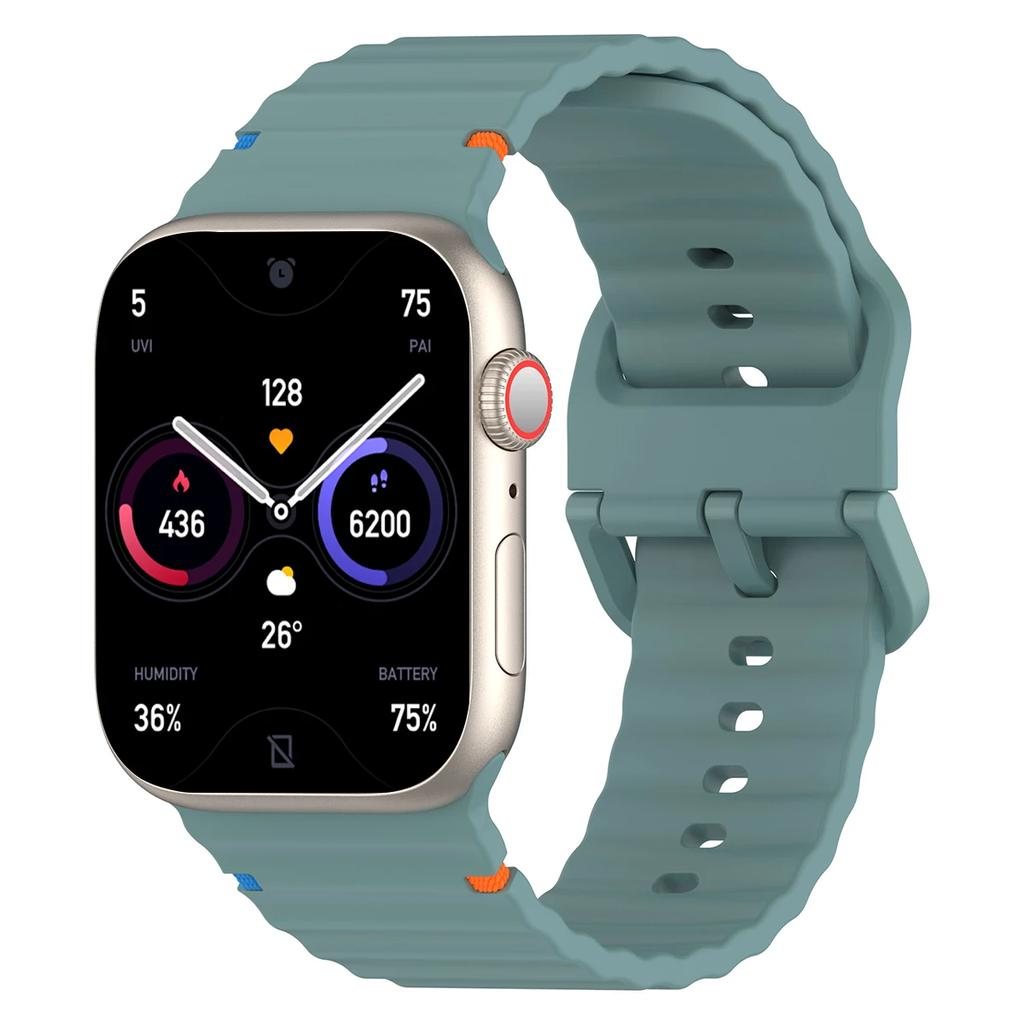 Силиконовый ремешок для Apple Watch Ultra Band 49 мм 46 мм 45 мм 42 мм 44 мм 40 мм 41 мм correa bracelet belt iWatch series 10 9 8 6 7 5 SE