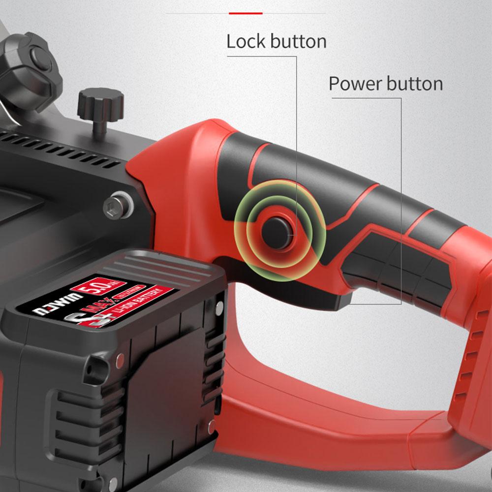 NAWIN 16 дюймов электрическая цепная пила бесщеточная промышленная 720 об/мин DIY набор для электрического деревообрабатывающего инструмента лесозаготовок