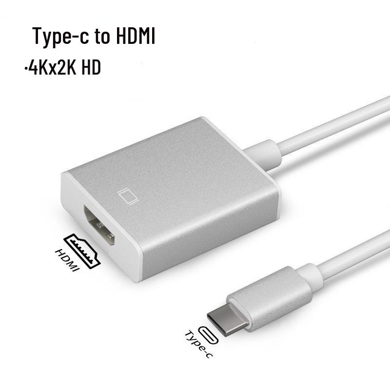 Док-станция-конвертер Type-C на HDMI (гнездо) для MacBook, ноутбука и Switch