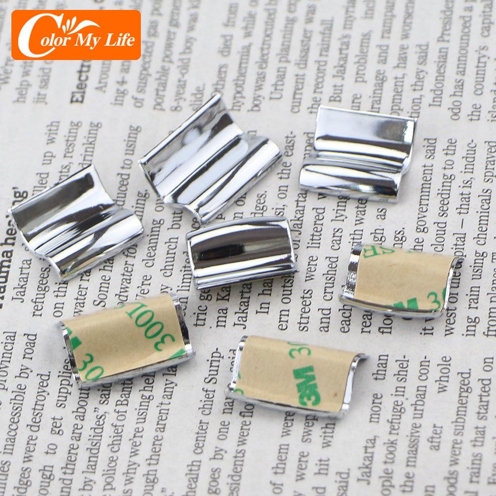 Color My Life ABS Chrome Interior for Lexus CT200H ES300H 7Pcs/Set Windows Lifter Switch Button Decoration Trim