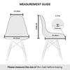 Чехол на стул из эластичной ткани, эластичный чехол для стула, чехлы для сидений, защитный чехол для мебели, для отеля, дома, гостиной, съемный