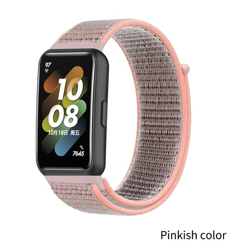 High-quality Nylon Strap for Huawei Band 7/ Band7 Sport Woven Band Bracelet Replacement Wristband Smart Watch Accessories
