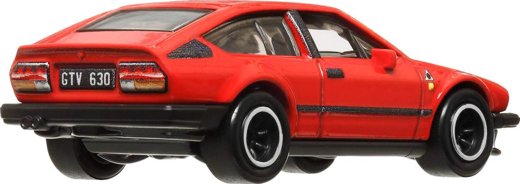Hot Wheels Автомобильная культура Мировой тур Alfa Romeo GTV6 игрушечный автомобиль Мини-автомобиль от 3 лет и старше Красный HRV80 3.0