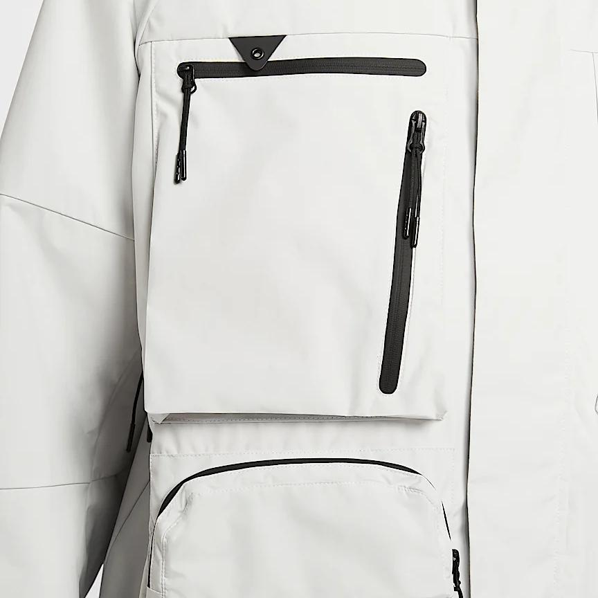 Nike Мужская спортивная куртка Tech Super-Lightweight Storm-FIT Summit White HJ2945-121