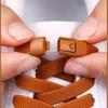 1pair No Tie Shoe Laces Press Lock Shoelaces Without Ties Elastic Laces Sneaker Kids Adult Widened Flat Shoelace Shoes