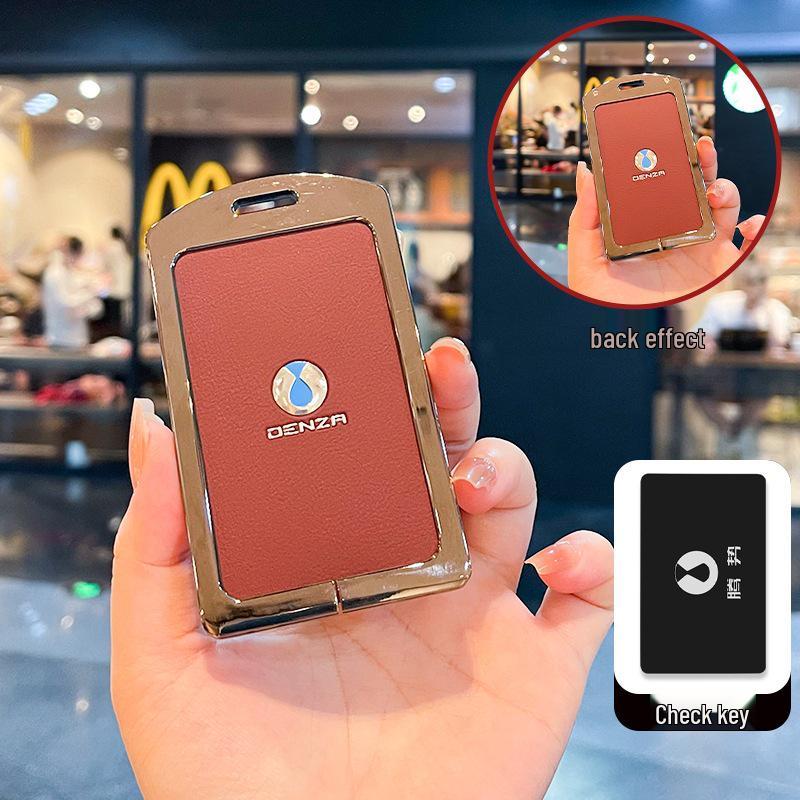 BYD D9 Key Case: NFC Card Holder, High-Grade Protective Shell for Remote, Unisex 