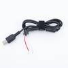 2pin repair DC Tip Plug Connector Cord Laptop Power supply extend Cable Connector Charger Adapter Laptop 20awg 5A extend wire
