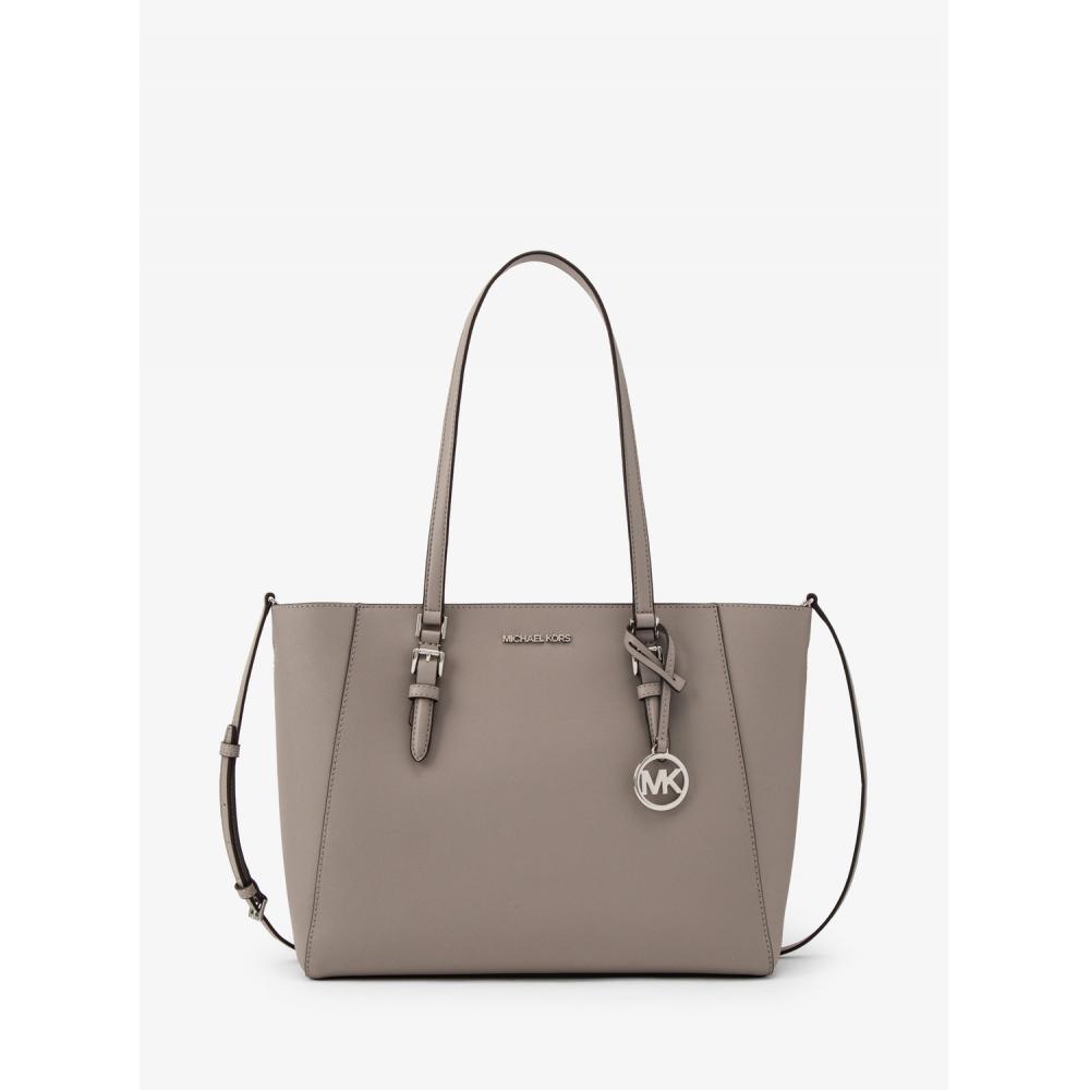 Michael Kors [japan Limited] Сумка Charlotte 3 в 1, большая, 35r3scft3t35, жемчужно-серая