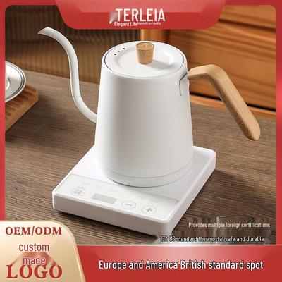 Электрический чайник из нержавеющей стали с гусиным носом и контролем температуры