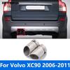 Для Volvo XC90 XC 90 2006 2007 2008 2009 2010 2011 Выхлопные системы из нержавеющей стали Наконечник глушителя Насадка на глушитель Аксессуары для выхлопной трубы