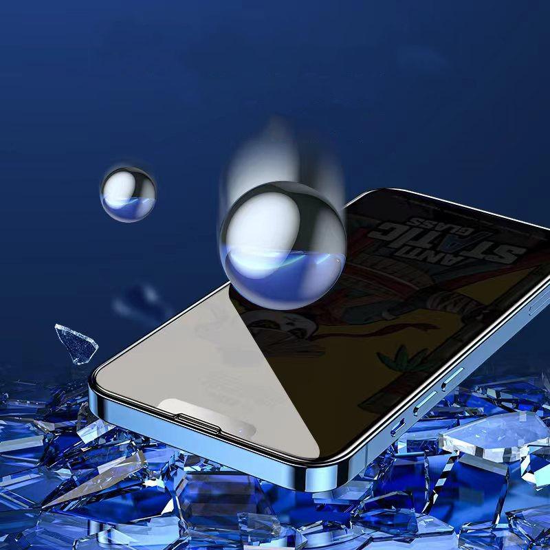 For iphone 13 Privacy Screen Protector Mobile Phone Anti spy Glare Glass Screen Protector for iphone 14 Pro Max 13 12 Xs Max
