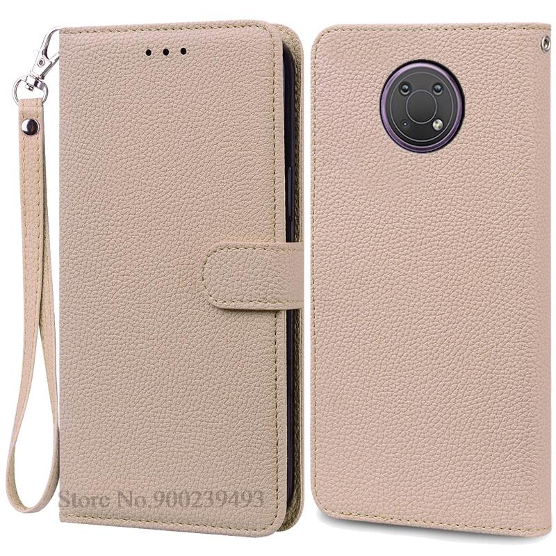 Чехол для Nokia G10, кожаный чехол-книжка для Nokia G20, чехол для телефона Nokia G20, задняя крышка-книжка для Nokia G10 G 10, Fundas