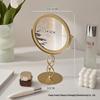 Круглое зеркало для макияжа - Настольное зеркало для макияжа для спальни или общежития