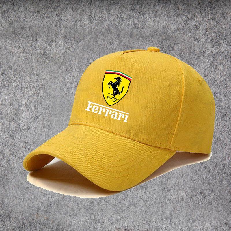 Кепка для езды на велосипеде на открытом воздухе с козырьком от солнца Ferrari Racing, унисекс, для Ferrari F1 F8 F80 SF90 Stradale SF90Spider 296 GTB 296 GTS