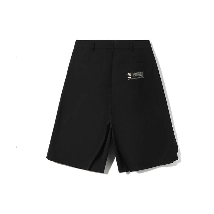 Повседневные шорты Li Ning мужские черные средние AKSR687-2