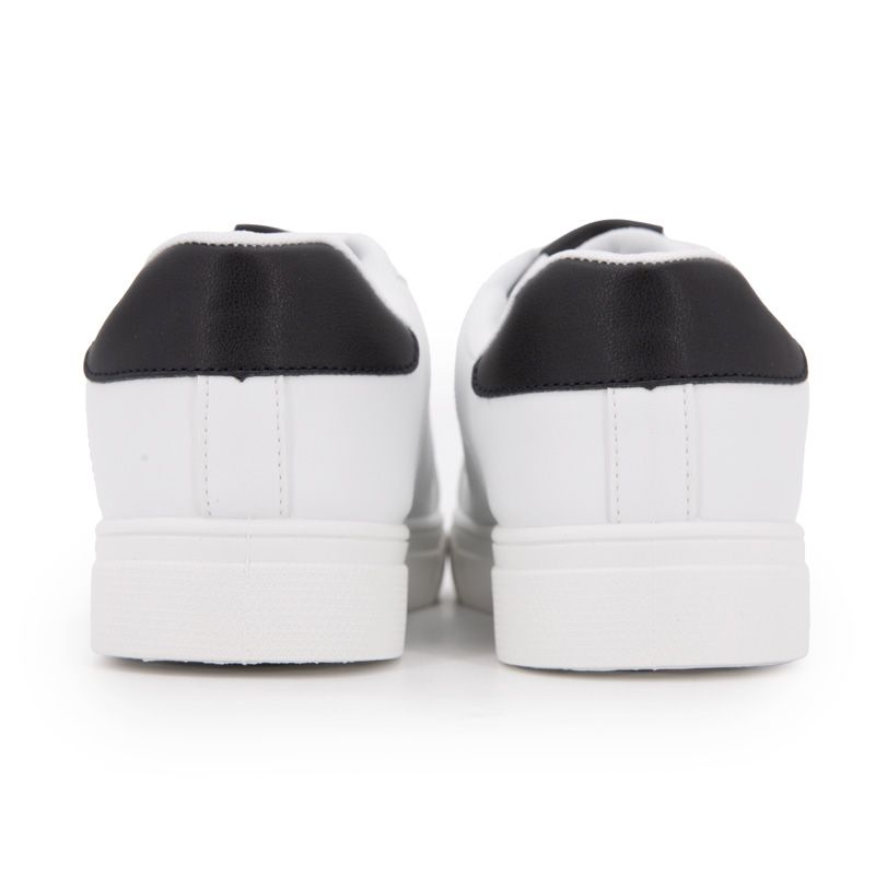 Женские белые кроссовки TOM TAILOR с отстрочкой