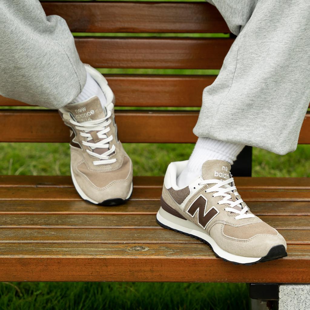 New Balance 574 Серые темно-синие кроссовки унисекс U574KL2