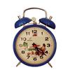 Mechanical Alarm Clock Vintage Chicken Pecking Rice Loud Children's Clockwork Desk Clock Luminous Metal Table Decoration Gift