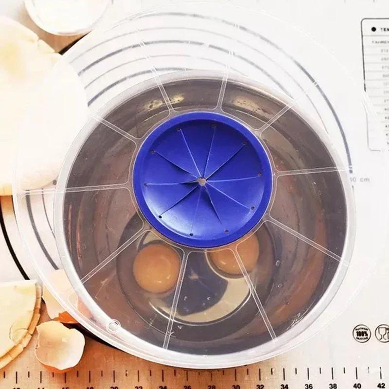 Миски для яиц Венчики Крышка-сетка Взбивать Цилиндр для выпечки Защита от брызг Крышки Кухонные водонепроницаемые