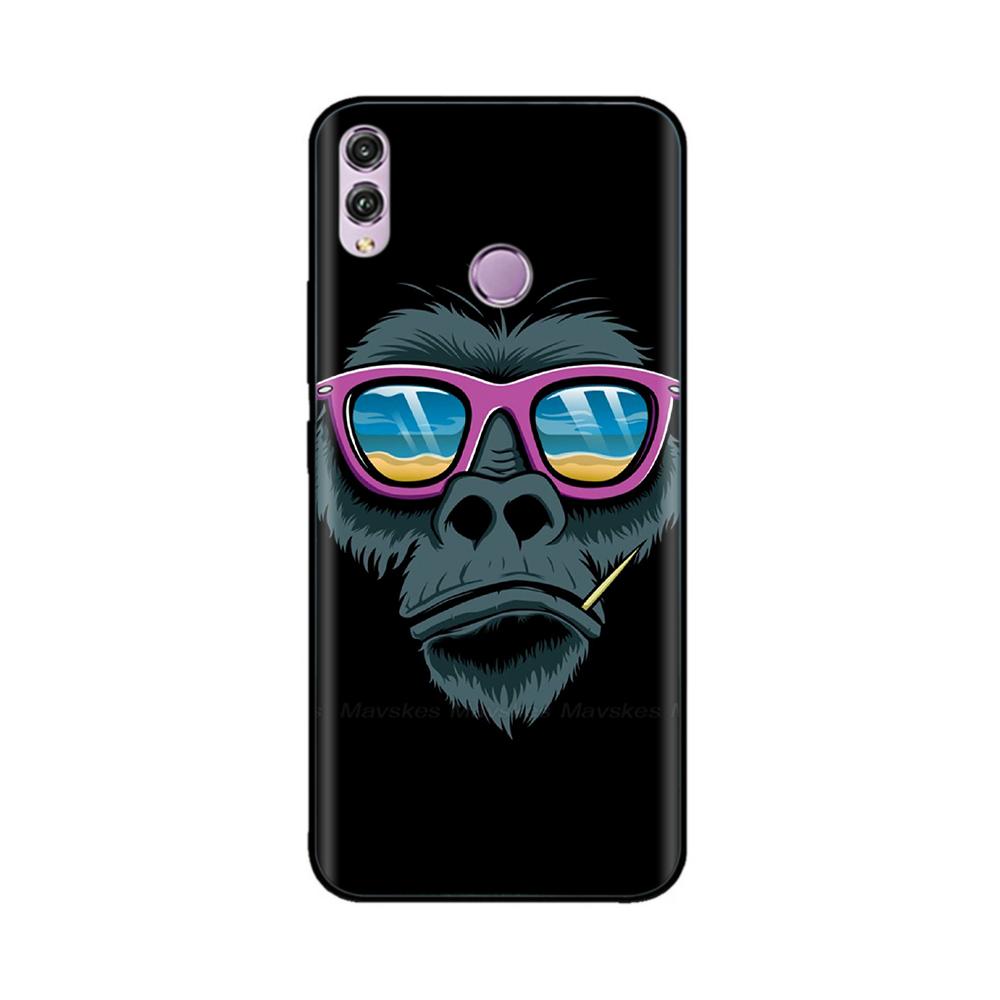 Чехол для Huawei Honor 8X Силиконовый Мягкий ТПУ Мультяшный Расписной Задняя Крышка Чехол для Телефона для Huawei Honor 8X 8 X Honor8x Чехлы Бампер