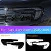 For Ford Territory Car Exterior Headlight Light Black Wrap Cover Sticker Front Lamp TPU Transparent Protective Anti-scratch Film
