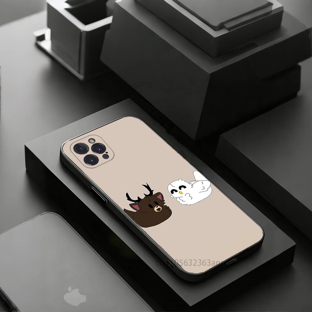 99 Ночей в Лесу Оленей Индивидуальные Чехлы Для Телефона Для iPhone 17 16 15 14 13 12 11 Pro Max Plus Роскошная Защита Камеры
