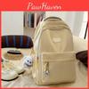 Simple Campus Casual Backpack With Lightweight Design For Travel Or Use Daily