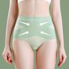 Women's Panties High Waisted Tummy Tightening Solid Color Slimming Thin Sports Panties Women's Underwear