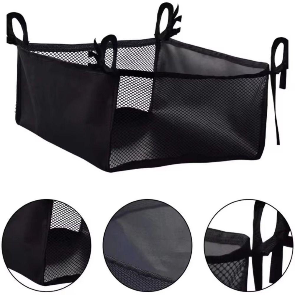 Portable Under Wheelchair Storage Bag Folding Under Table Storage Net for Outdoor